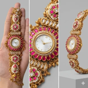 Handcrafted Rajwadi Heritage Watch